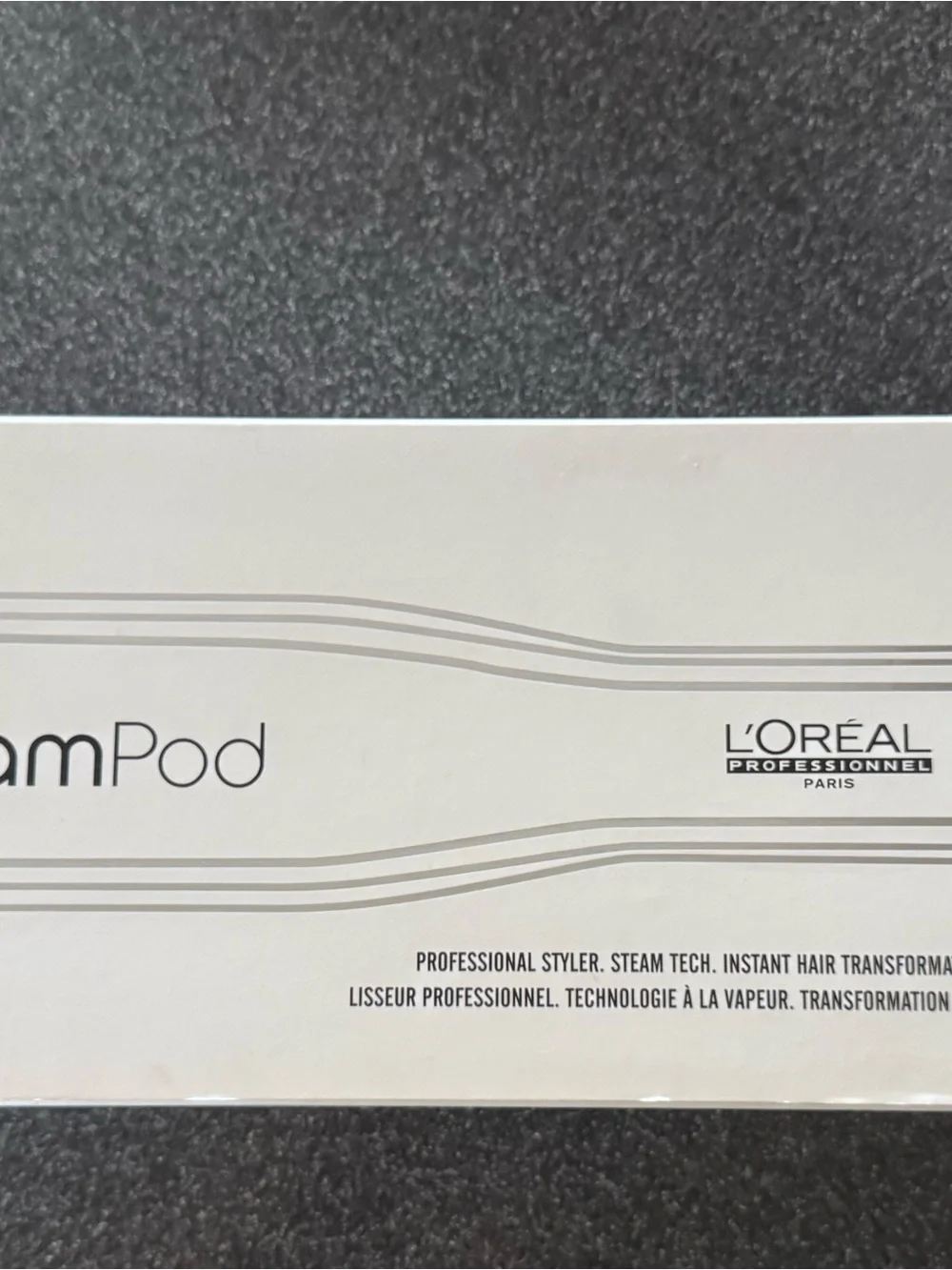 L'Oreal SteamPod Professional Styler - White and Silver Accents